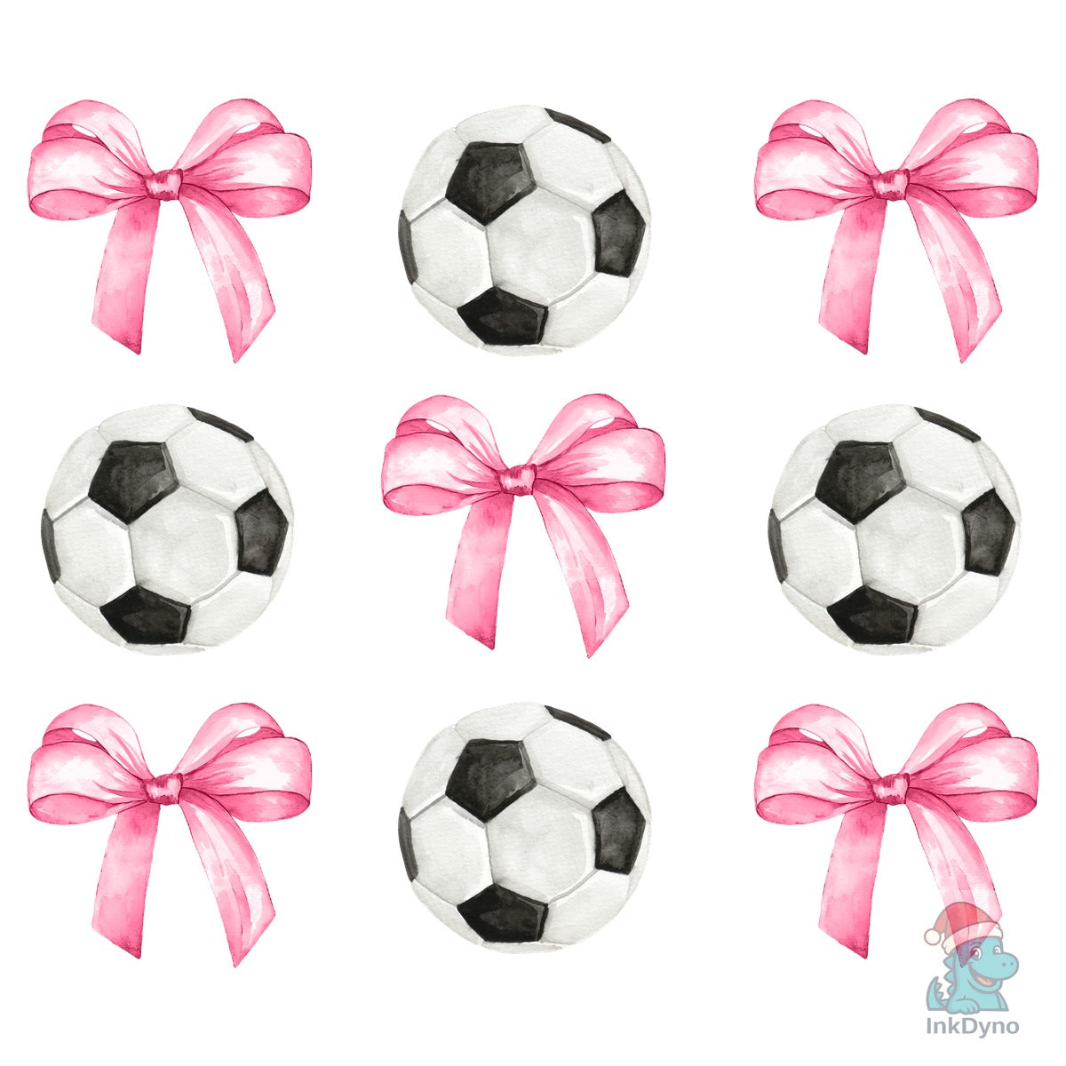 Personalized Soccer Ball and Bow