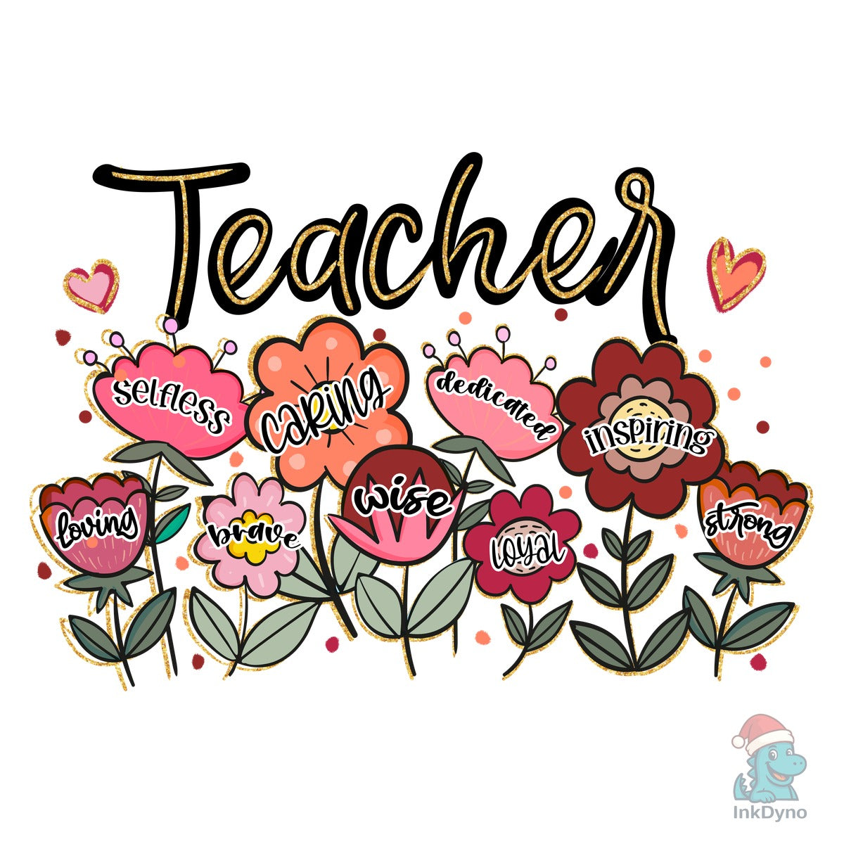 Floral Teacher Wildflower Teacher