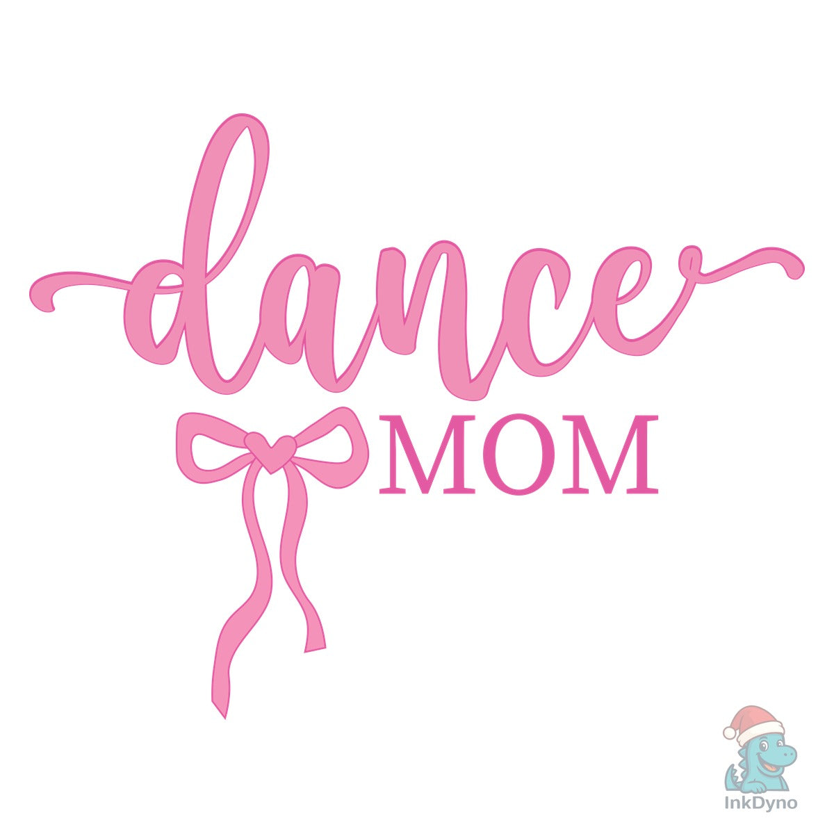 Dance Mom Coquette Dancer Mama Bow