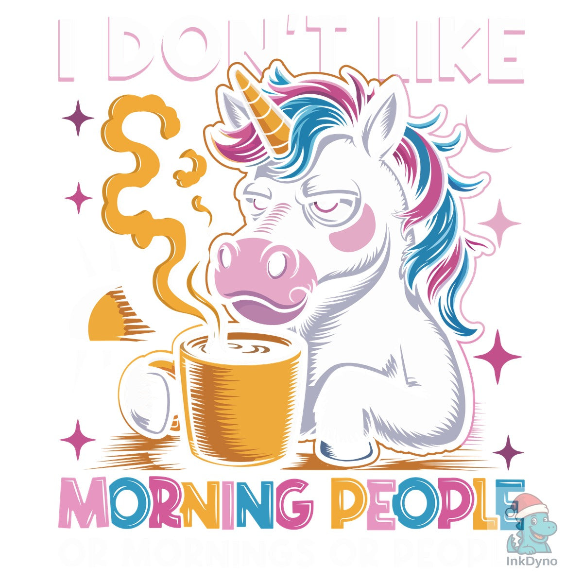 I Don't Like Morning People Shirt