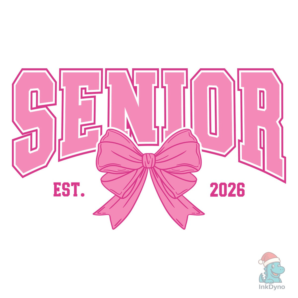 Senior 2026 Pink Bow