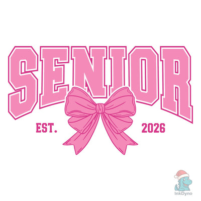 Senior 2026 Pink Bow