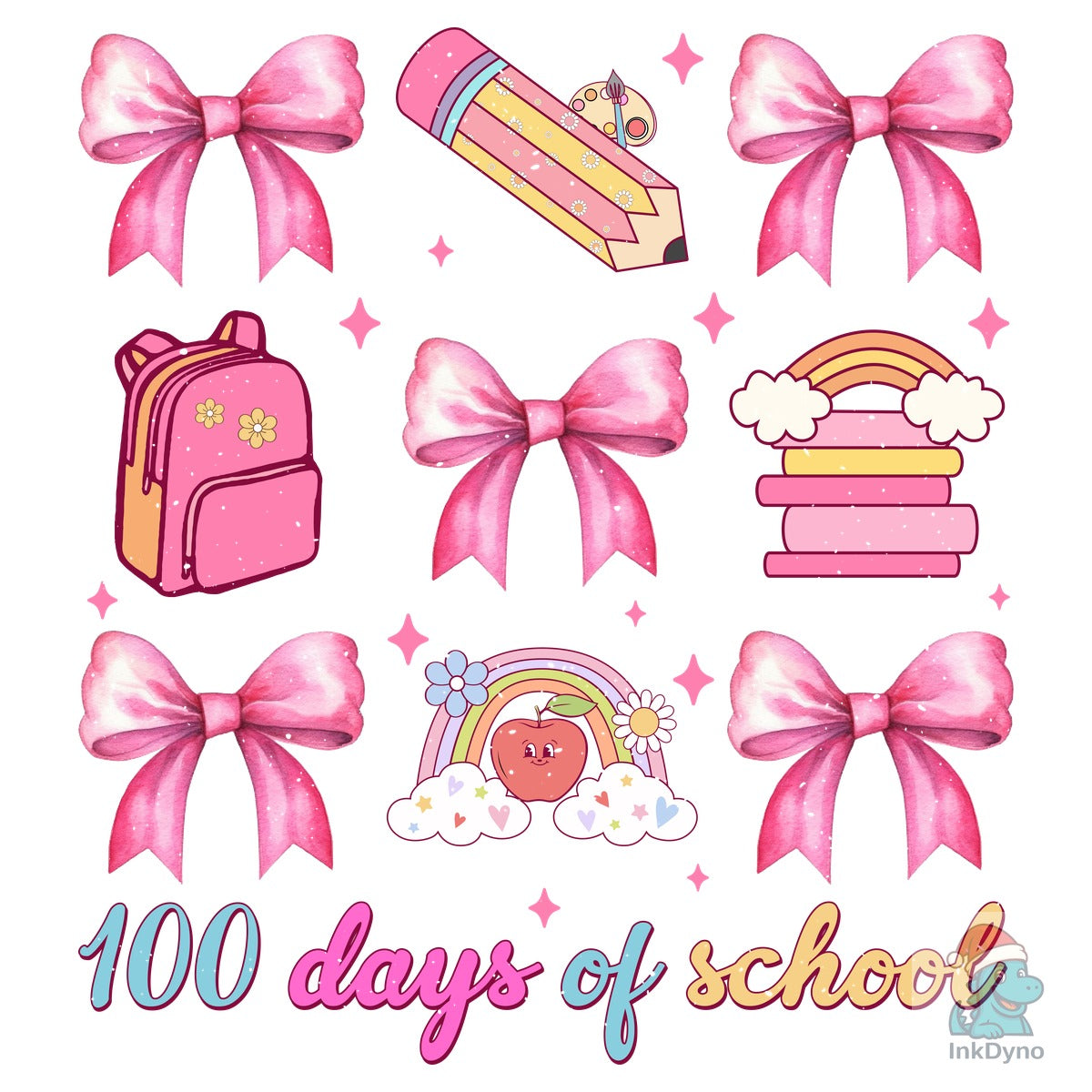 100 Days of School Coquette