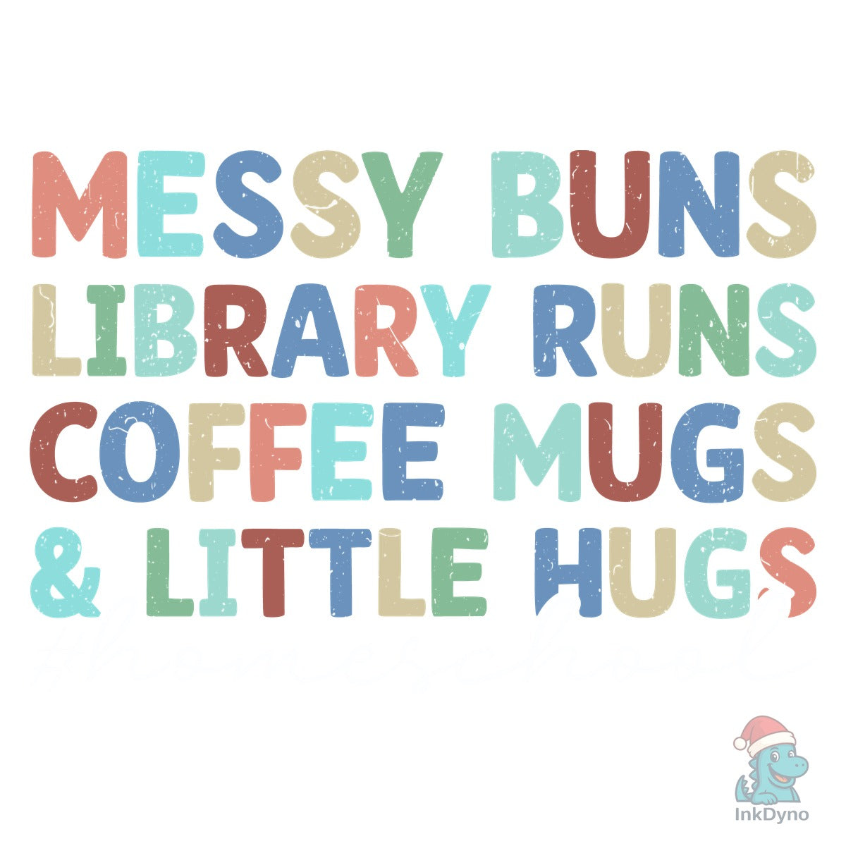 Messy Buns Library Runs Homeschool
