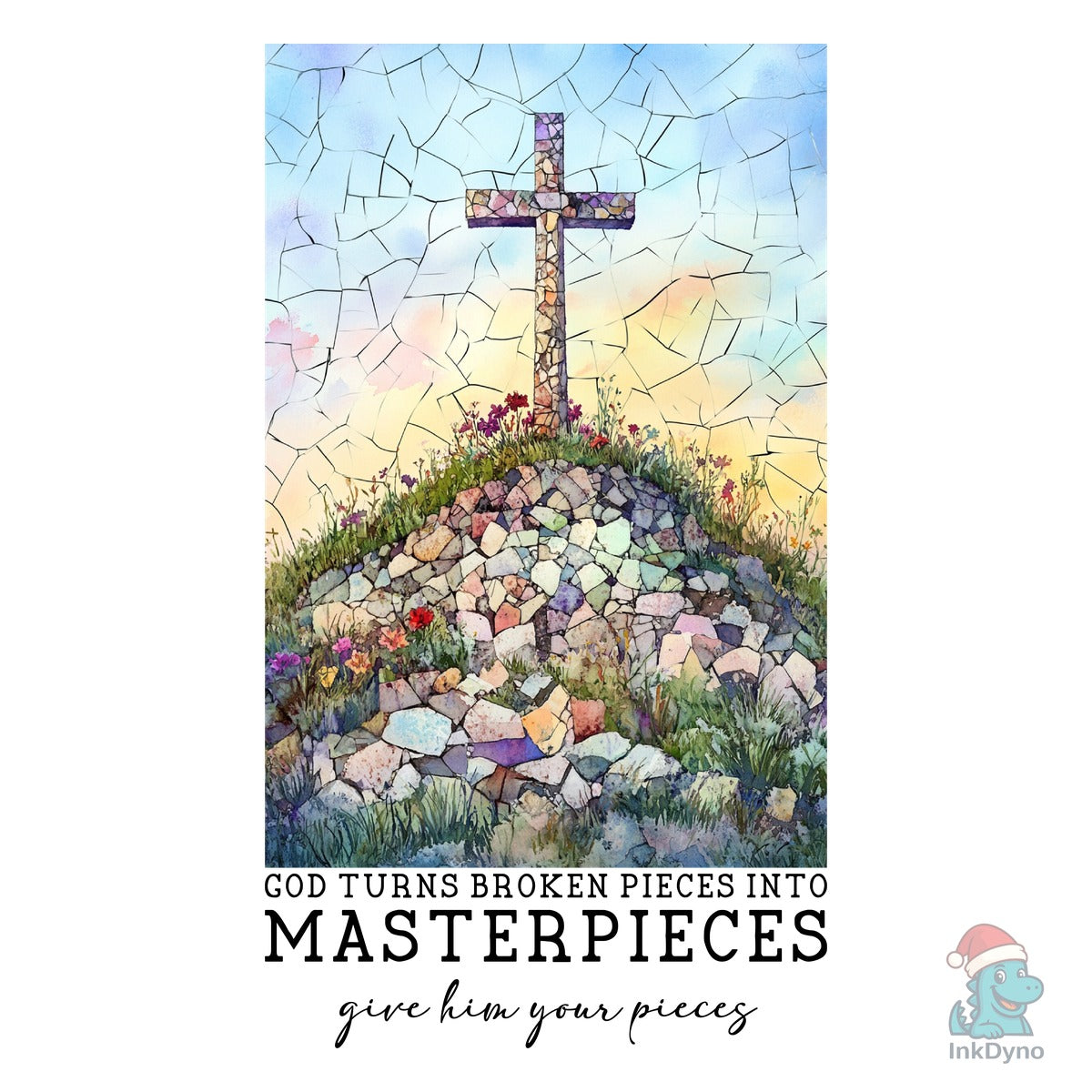 God Turns Broken Christian Jesus