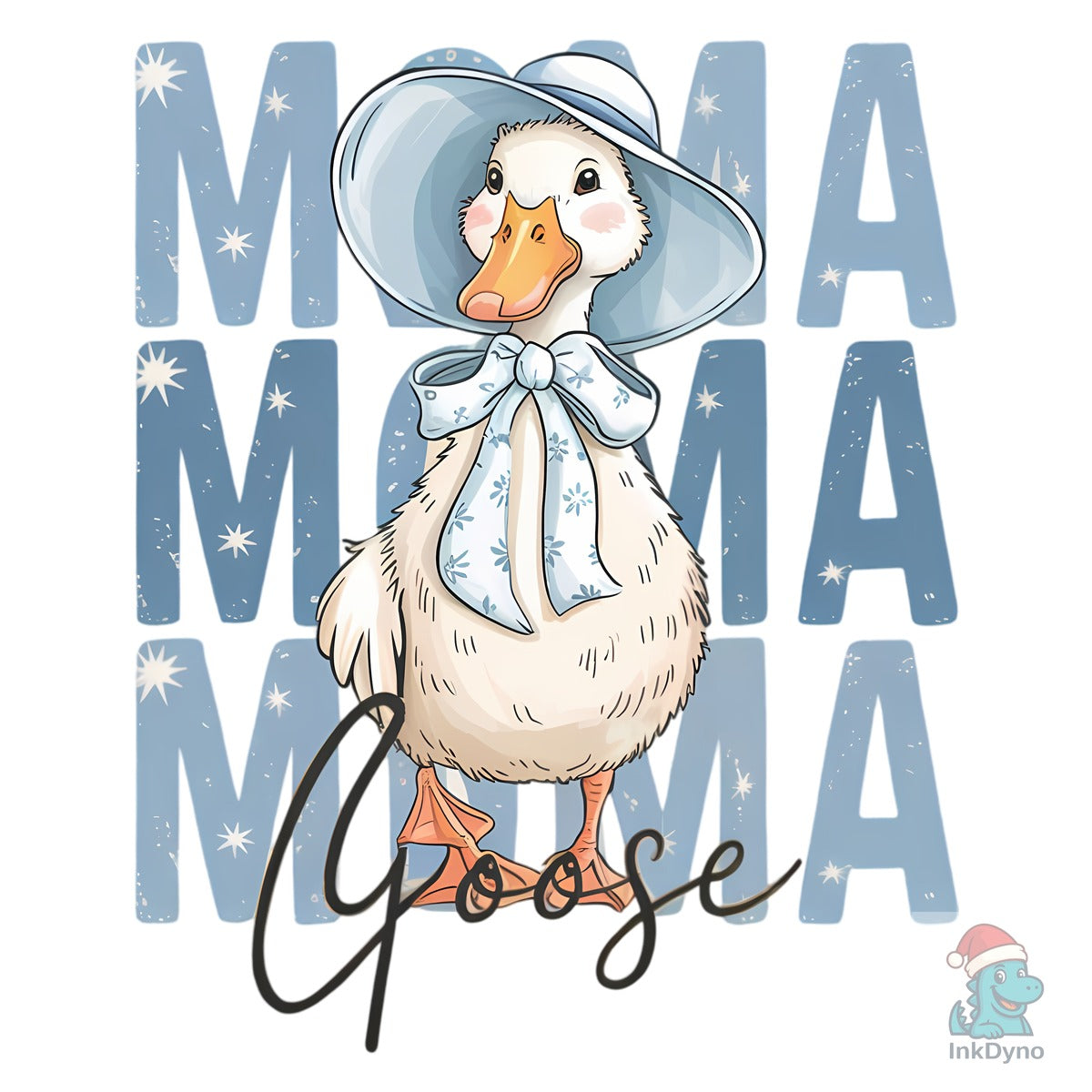 Blue Hat Mama Goose