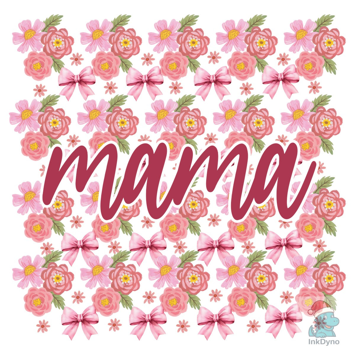 Floral Pink Mama Mothers Day