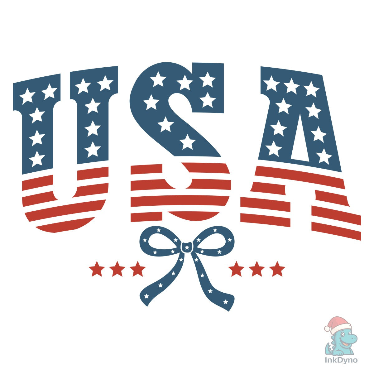 Retro USA Coquette 4th of July