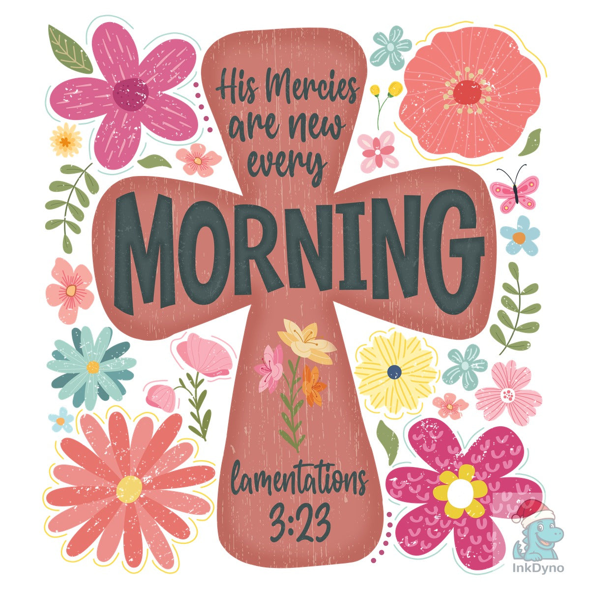 Boho Christian Easter His Mercies