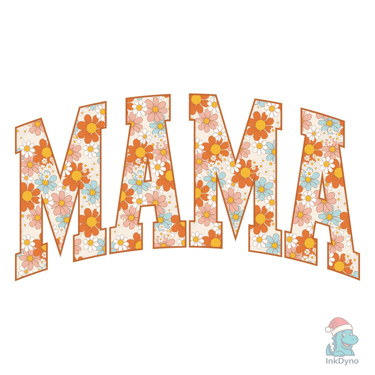 Boho Flower Diasy Mama Mama Floral