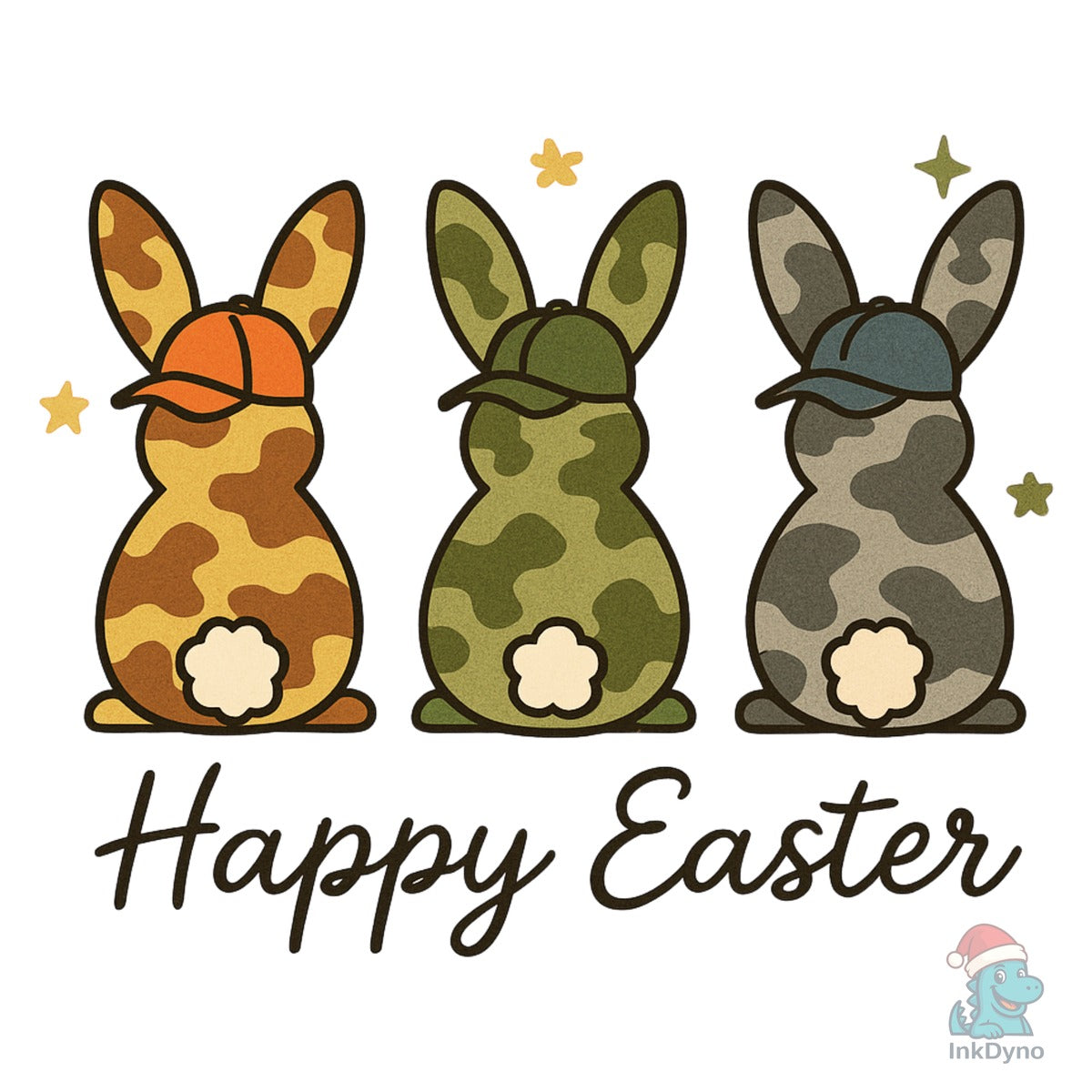 Happy Easter Egg Hunter Bunny