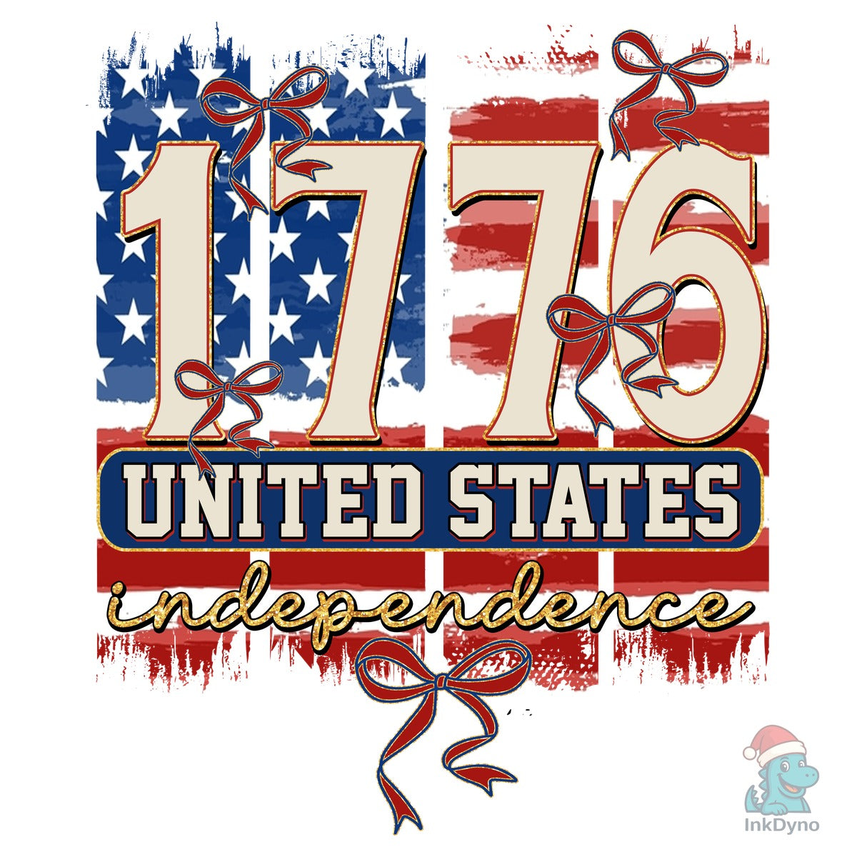 Retro America Brushstroke