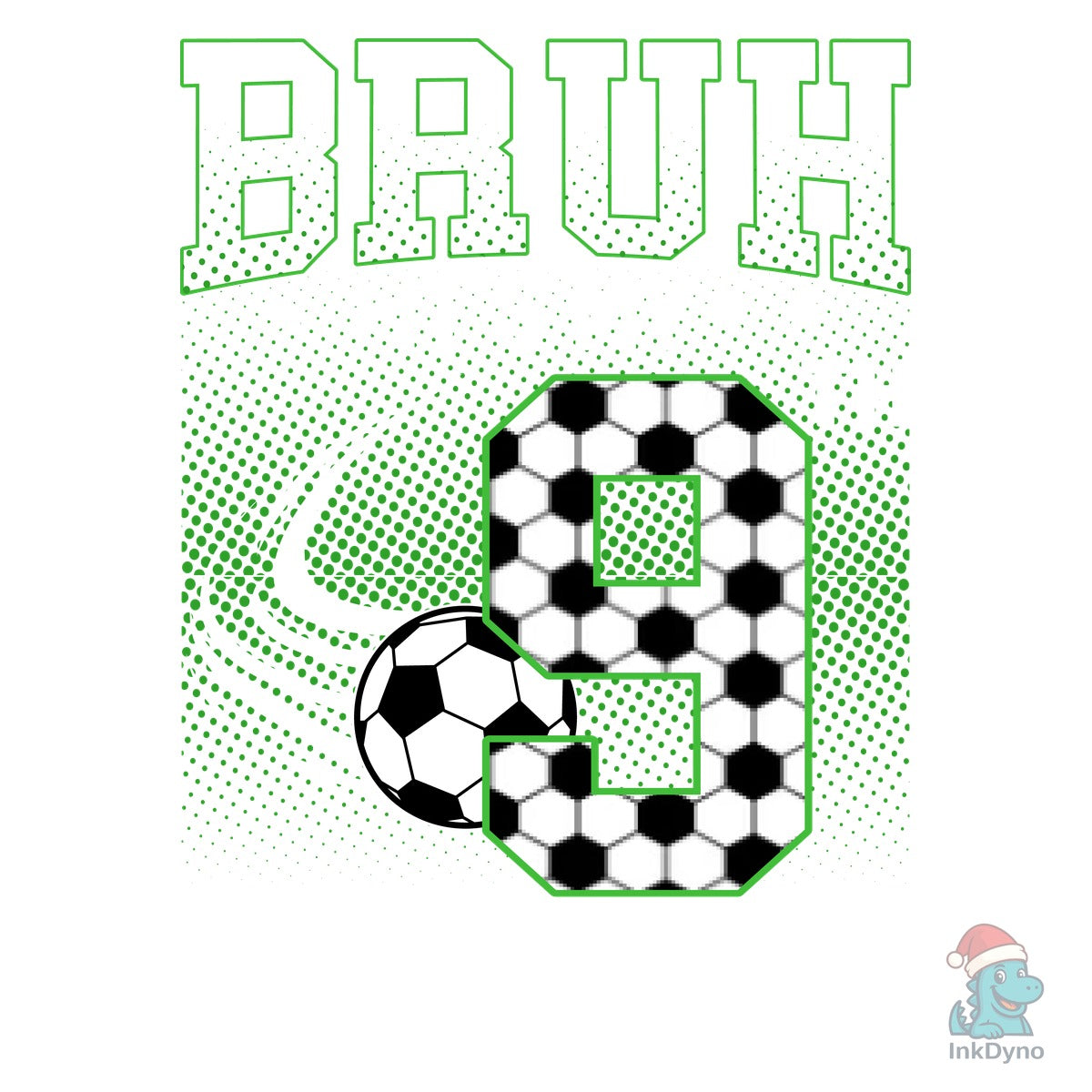 Bruh It's My 9th Birthday Soccer T-shirt