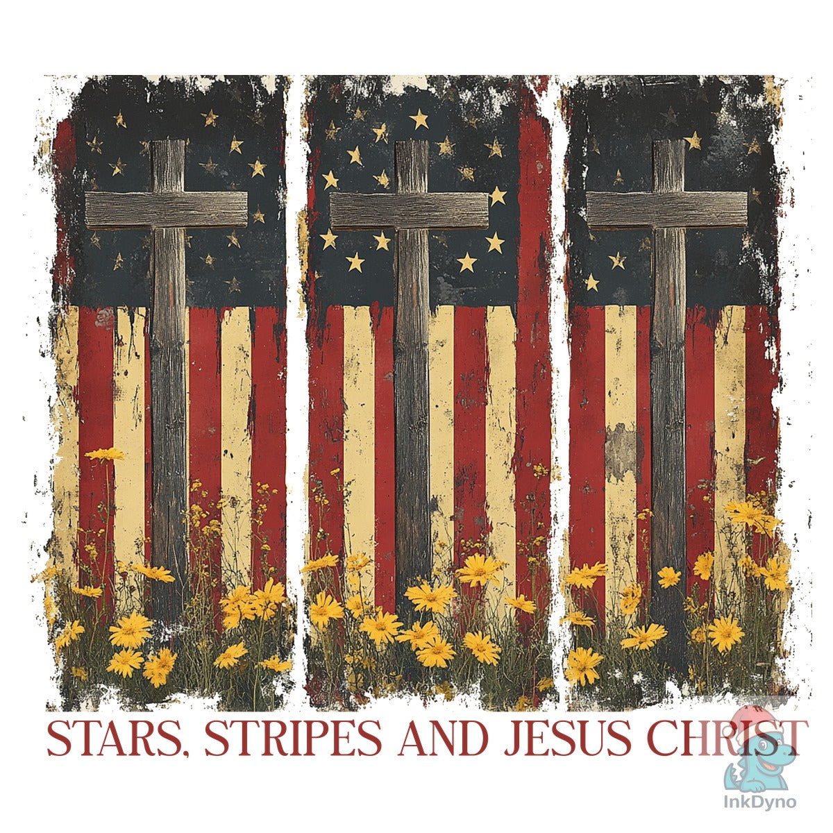Stars and Stripes and Jesus Christ