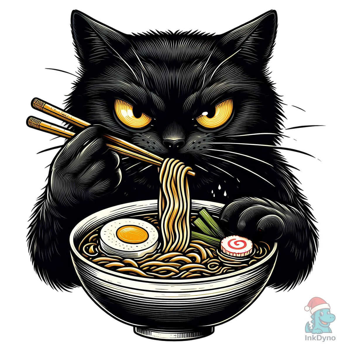 Cute Ramen Cat