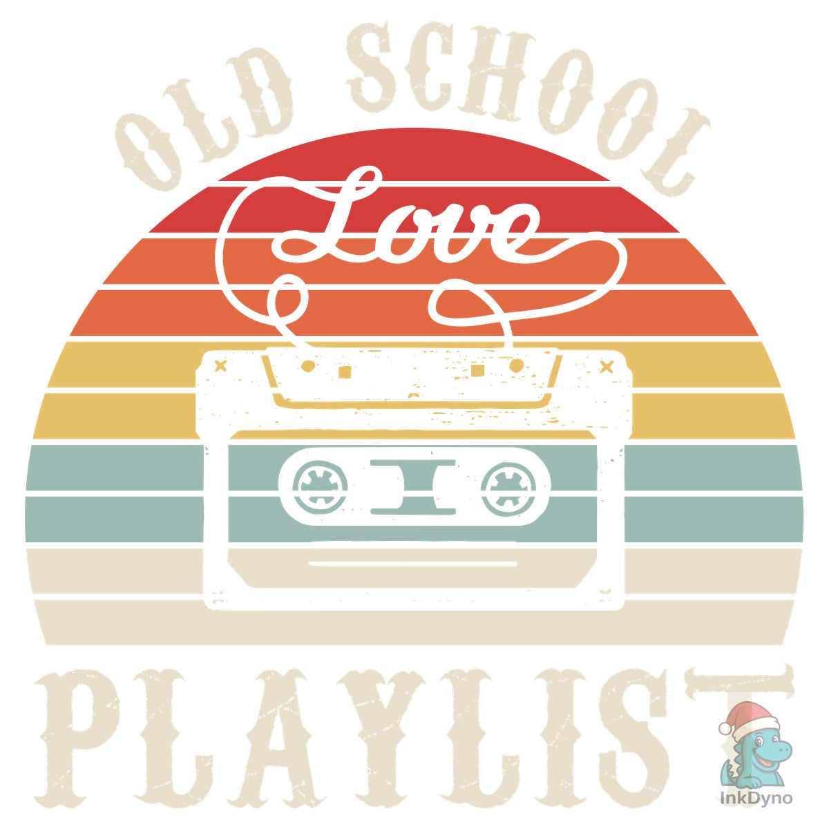 Old School Playlist 70s 80s 90s T-Shirts
