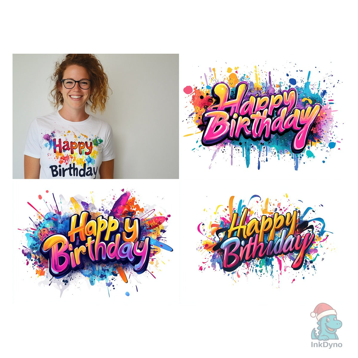 Happy Birthday T-Shirt Design