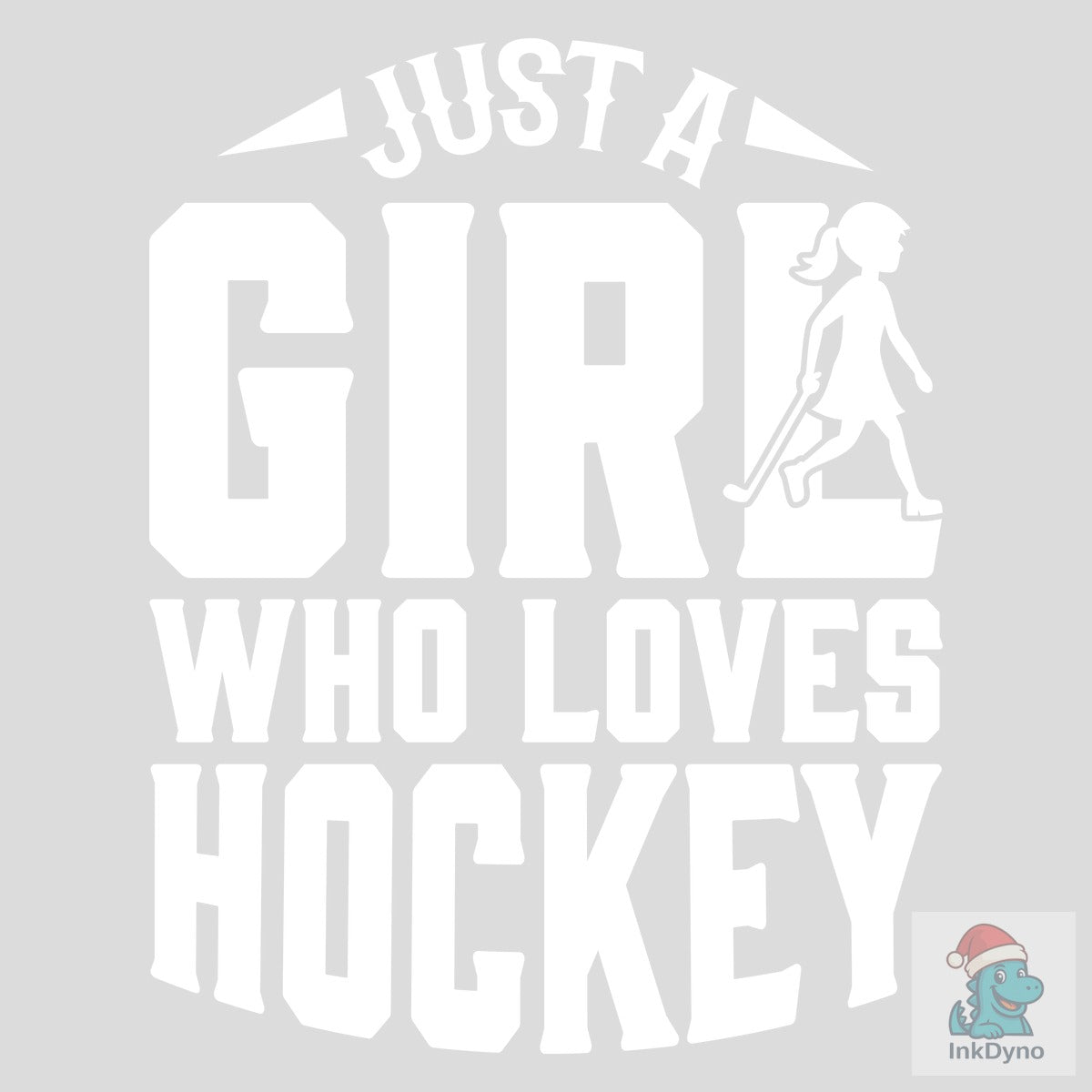 Girl Who Loves Hockey Hockey