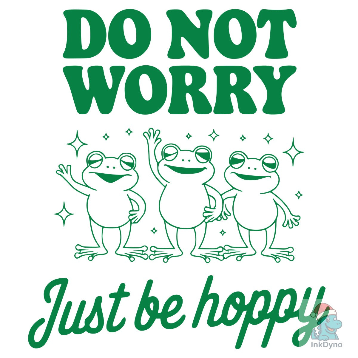 Do Not Worry Just Be Hoppy Frog T-shirt