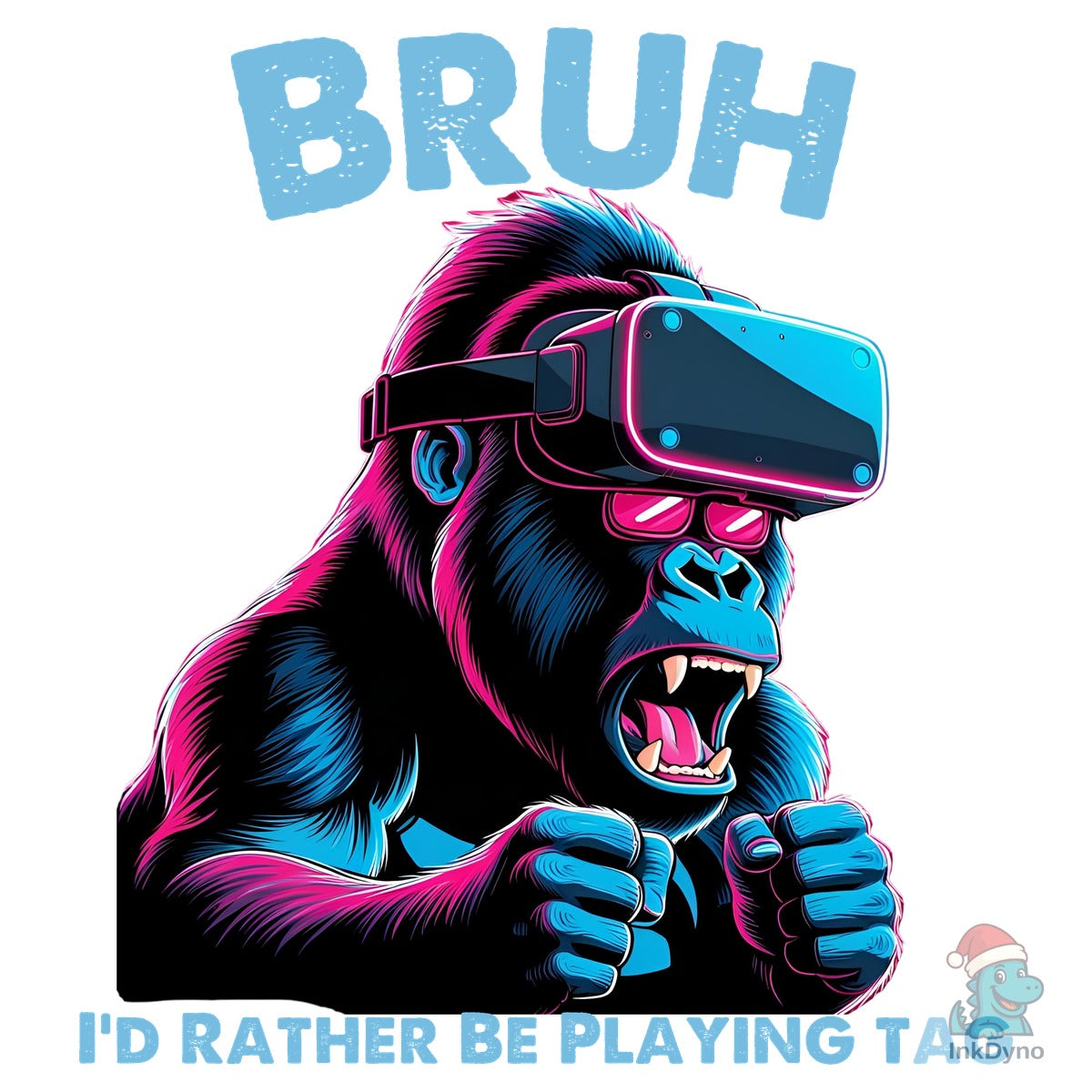 Bruh I'd Rather Be Playing Tag T-shirt