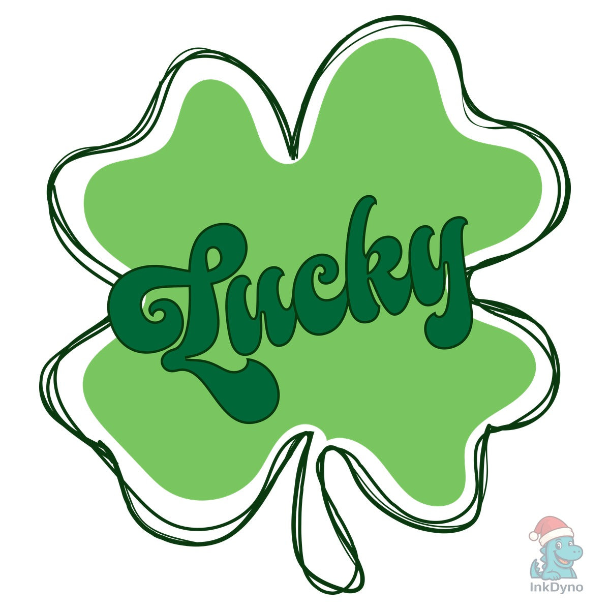 Lucky St Patrick's Day Clover