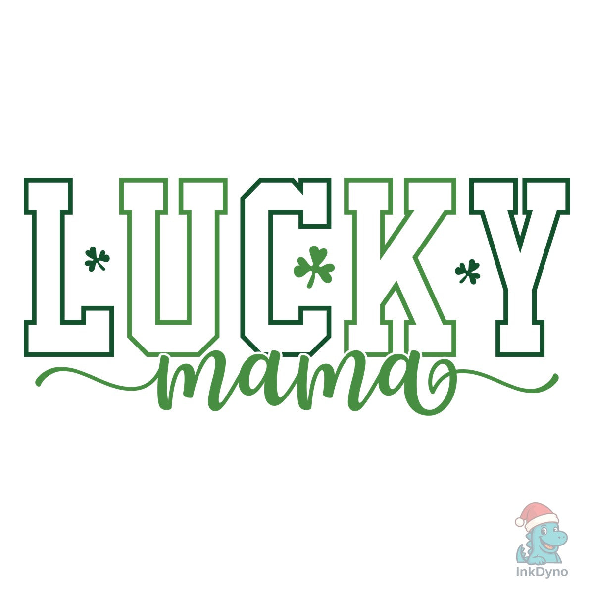 Shamrock Lucky Mama St Patrick's Day