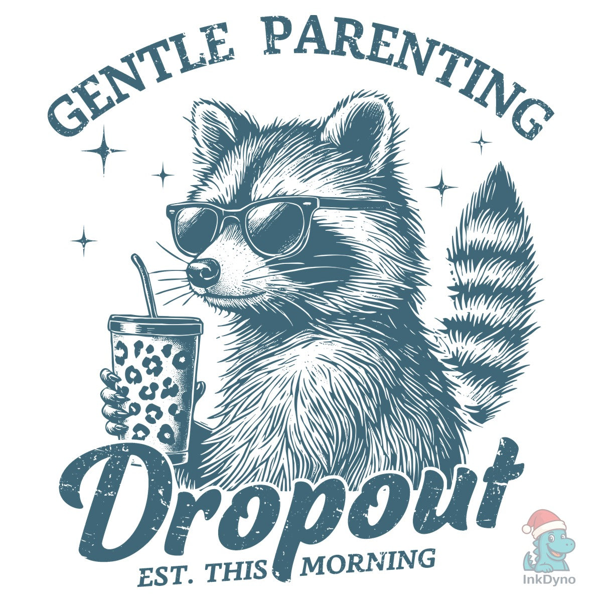 Mama Raccoon Mother's Day Graphic