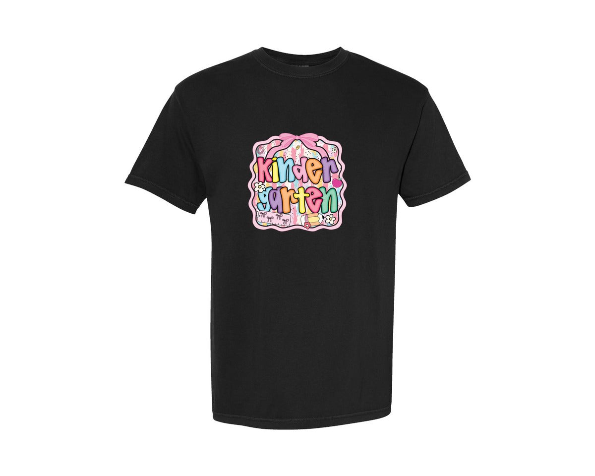 brand:Comfort Colors|color:Black|Preppy Back To School 21 Graphic T-Shirt