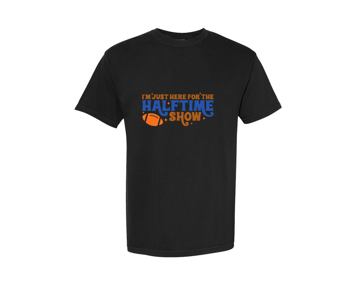 brand:Comfort Colors|color:Black|Retro Super Bowl Graphic T-Shirt