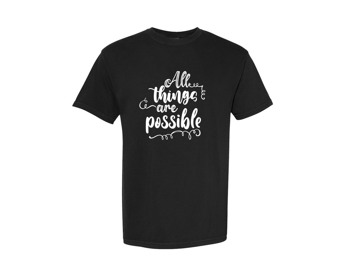 brand:Comfort Colors|color:Black|Religious 50 Quotes Graphic T-Shirt