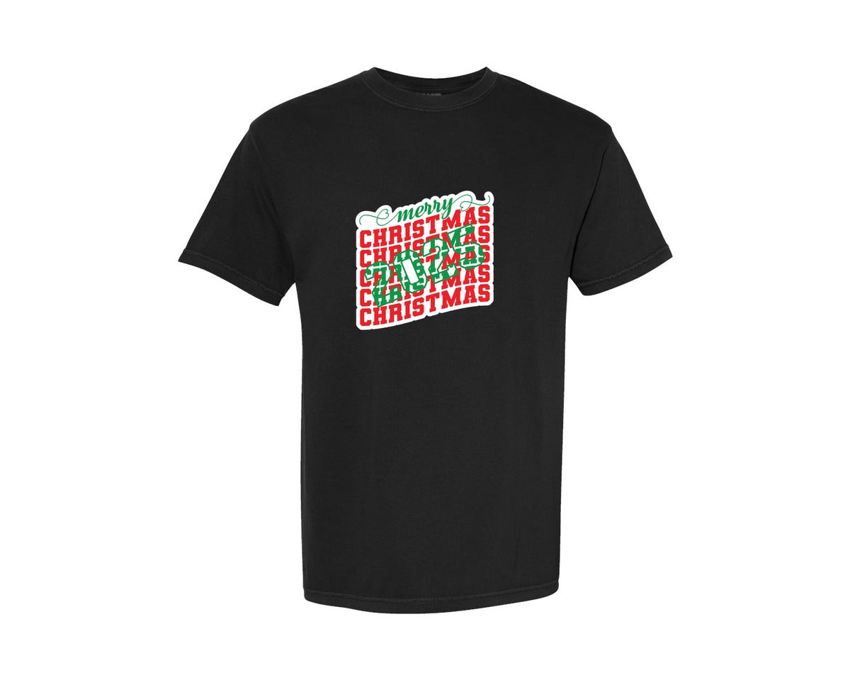 brand:Comfort Colors|color:Black|Christmas Stickers Vol 50 Graphic T-Shirt