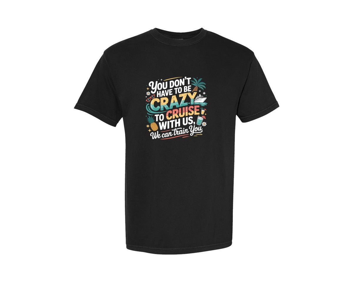 brand:Comfort Colors|color:Black|Retro Cruise Trip Graphic T-Shirt
