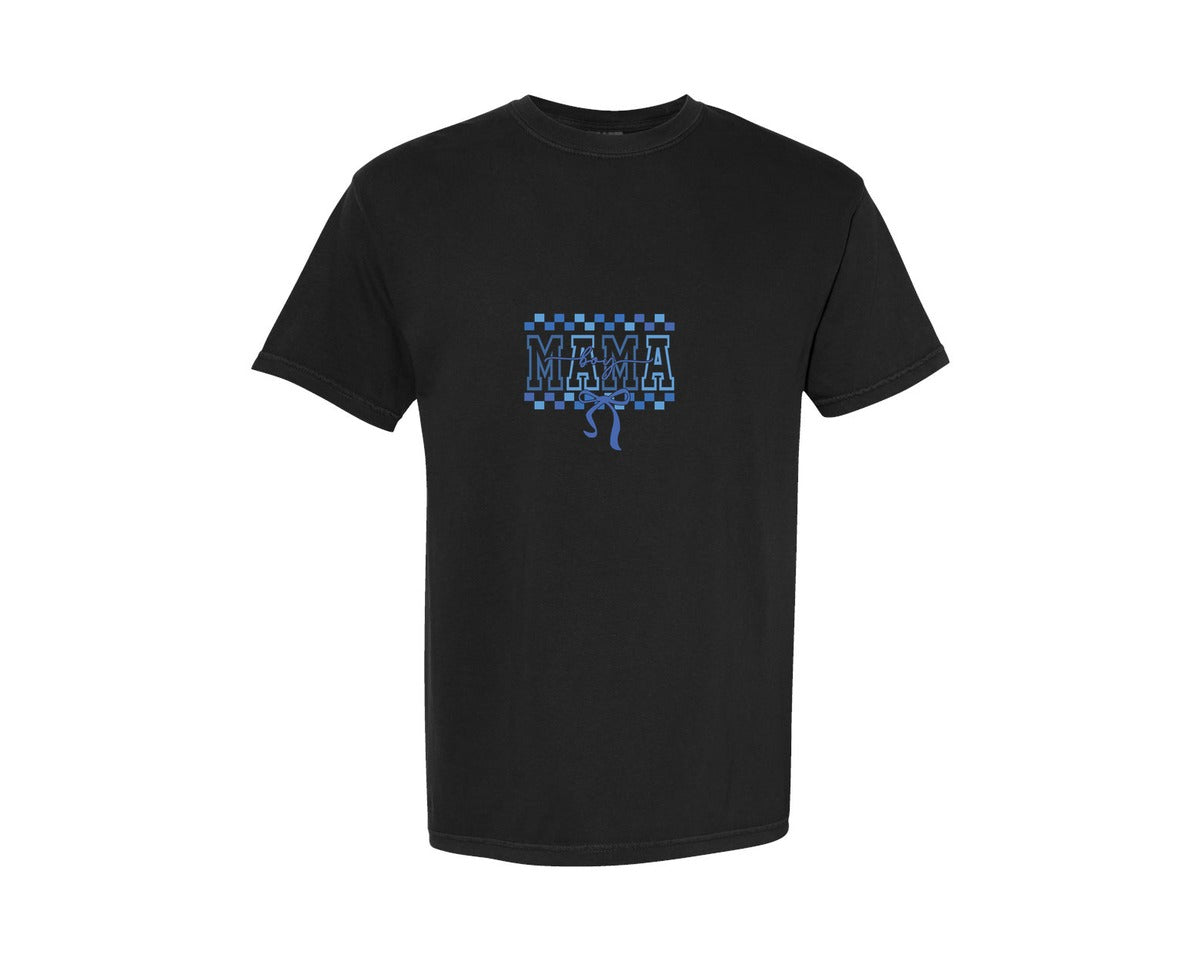 brand:Comfort Colors|color:Black|Boy Mama Svgpng 2 Graphic T-Shirt