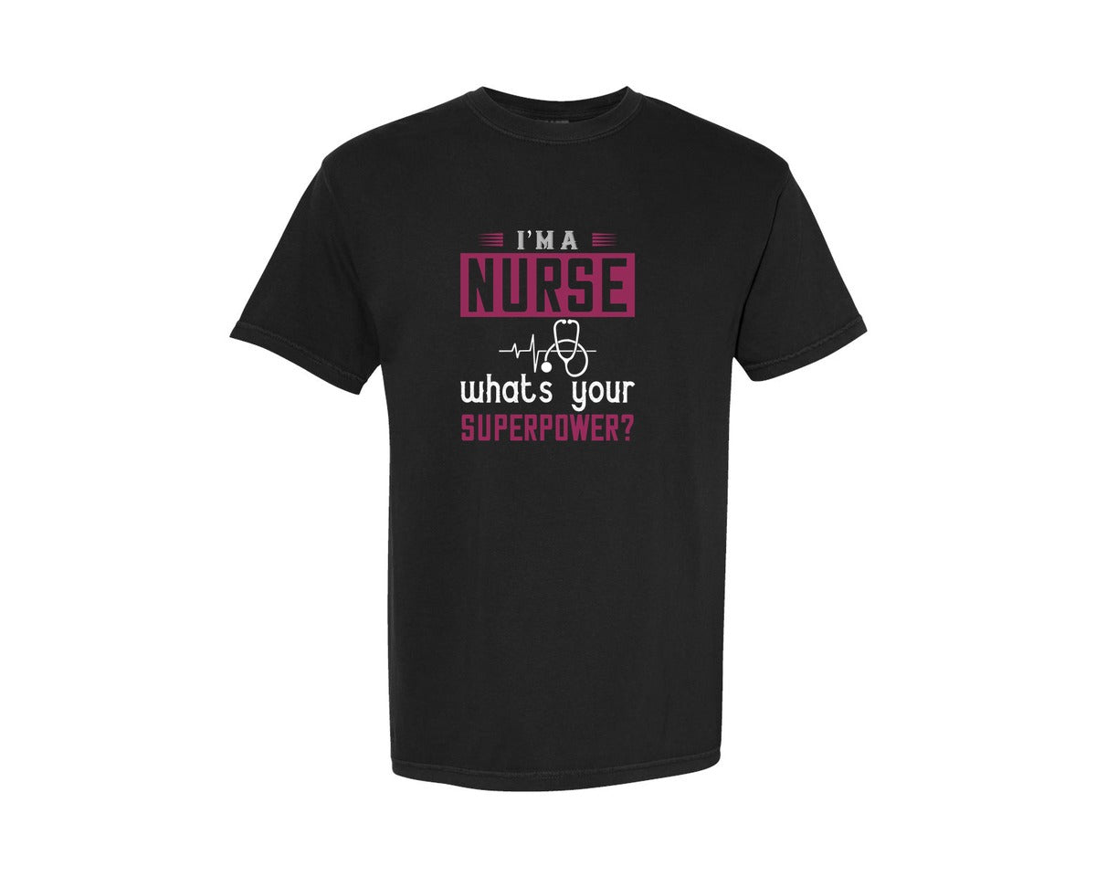 brand:Comfort Colors|color:Black|Funny Nurse Quotes T Shirt File Graphic T-Shirt