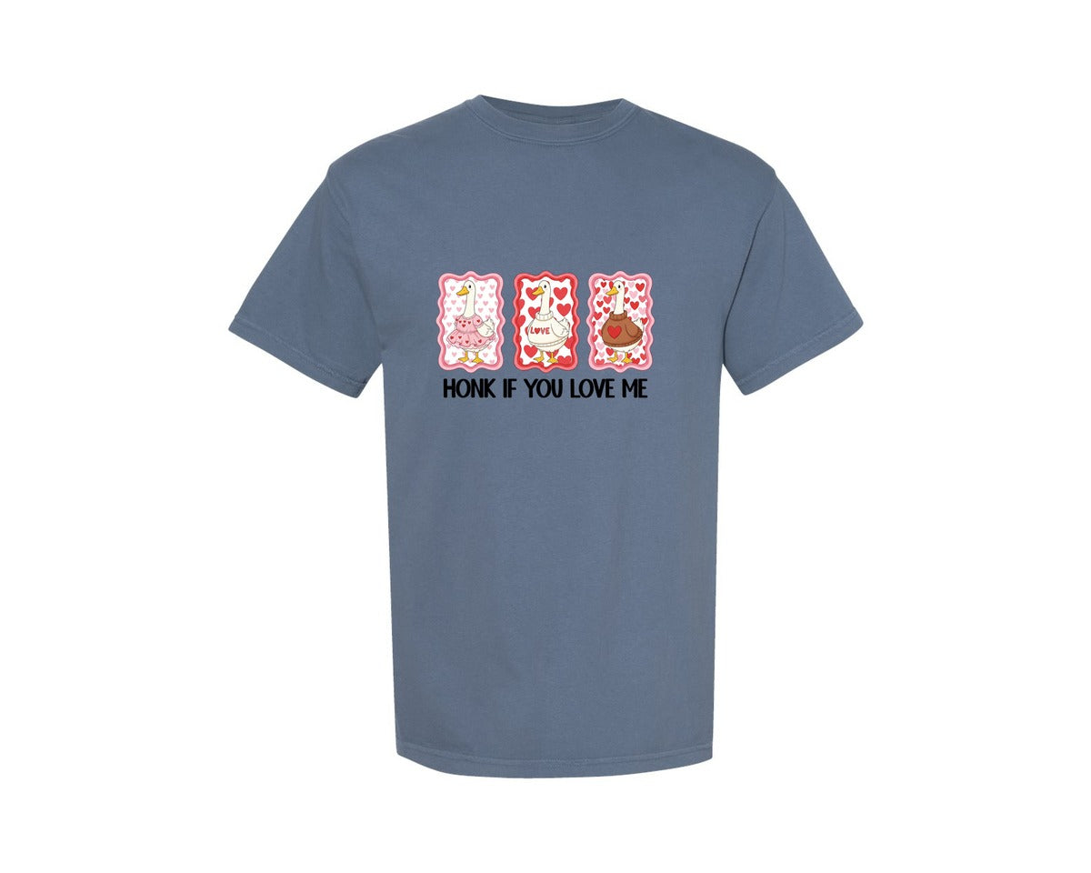 brand:Comfort Colors|color:Blue Jean|Valentines Day Funny Valentine 2 Graphic T-Shirt