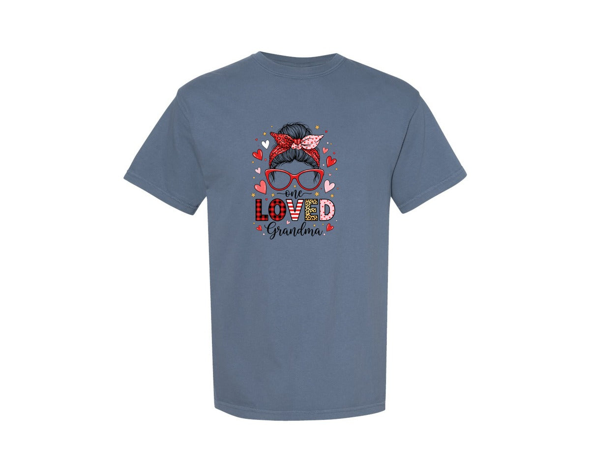 brand:Comfort Colors|color:Blue Jean|Books Are My Love Language 11 Graphic T-Shirt