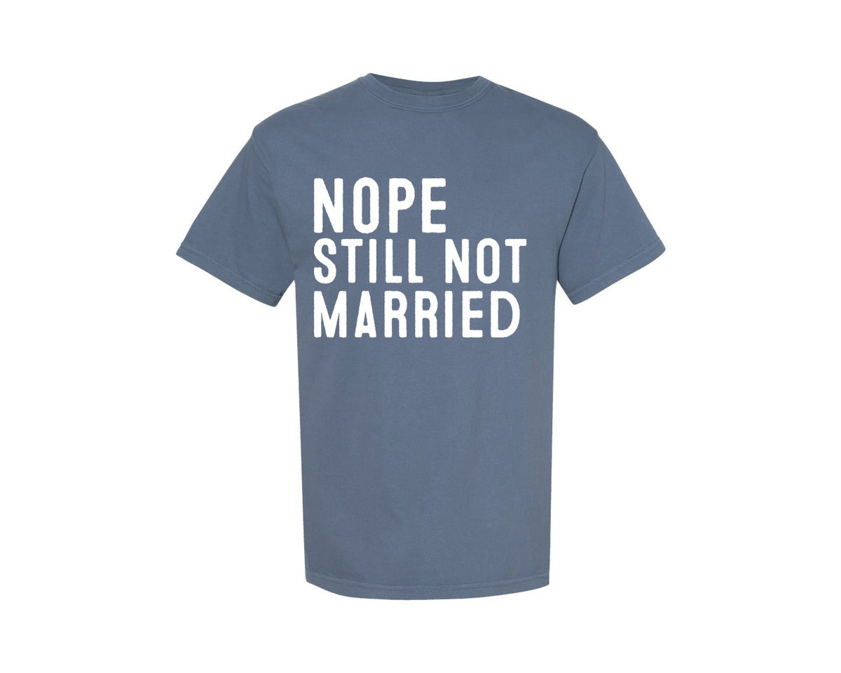 brand:Comfort Colors|color:Blue Jean|Funny Sarcastic Valentines Day Shirt Graphic T-Shirt