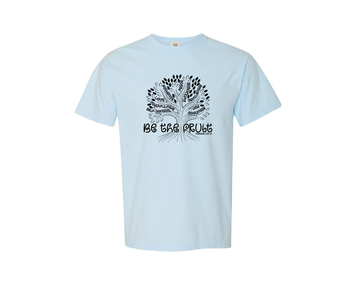 brand:Comfort Colors|color:Chambray|Fruit Of The Spirit Graphic T-Shirt