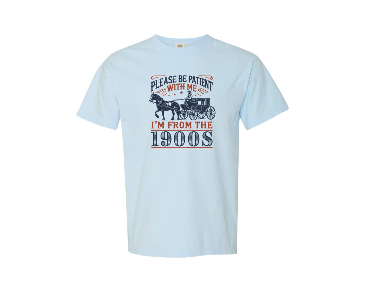 brand:Comfort Colors|color:Chambray|Please Be Patient With Me Graphic T-Shirt