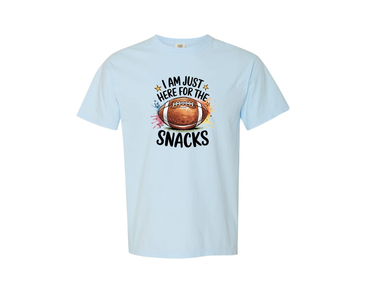 brand:Comfort Colors|color:Chambray|Funny Football Mascot Game Day Graphic T-Shirt