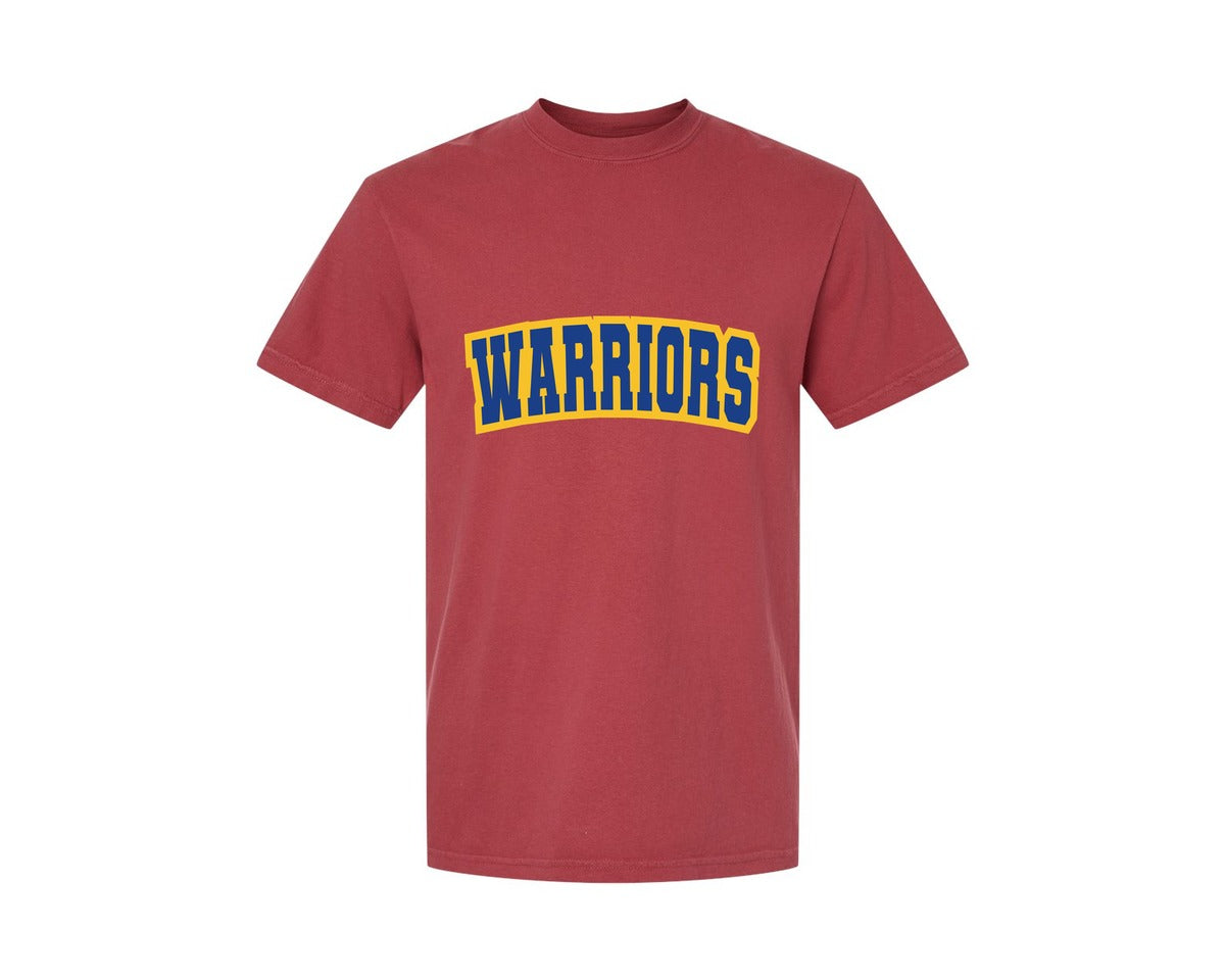 brand:Comfort Colors|color:Chili|Warriors 2 Graphic T-Shirt