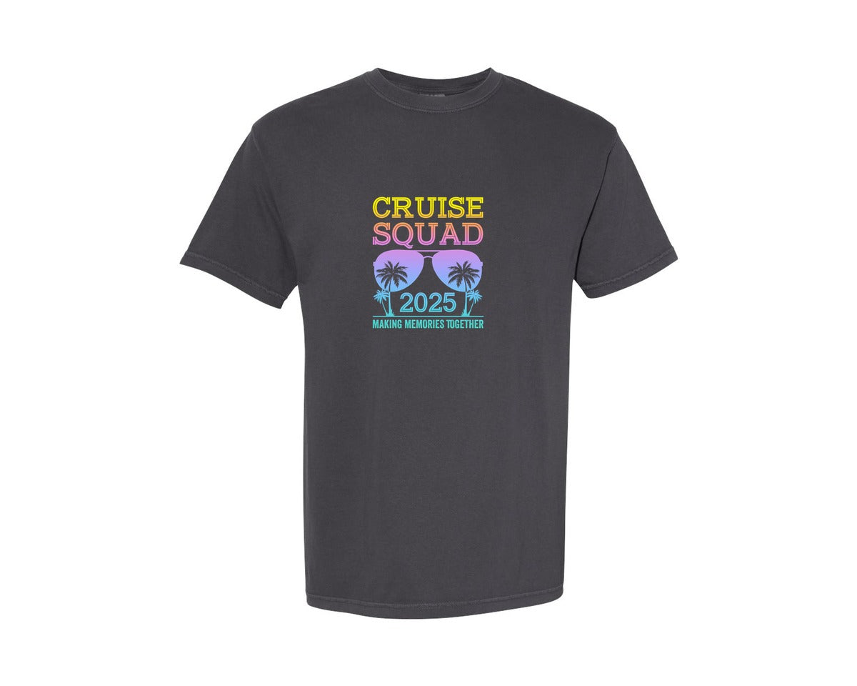 brand:Comfort Colors|color:Graphite|Cruise Themed T Shirt Designs Graphic T-Shirt