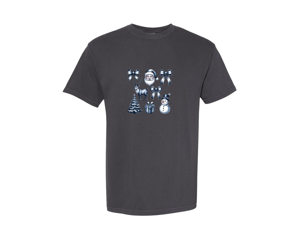 brand:Comfort Colors|color:Graphite|Winter Vibes 20 Cozy Winter Graphic T-Shirt