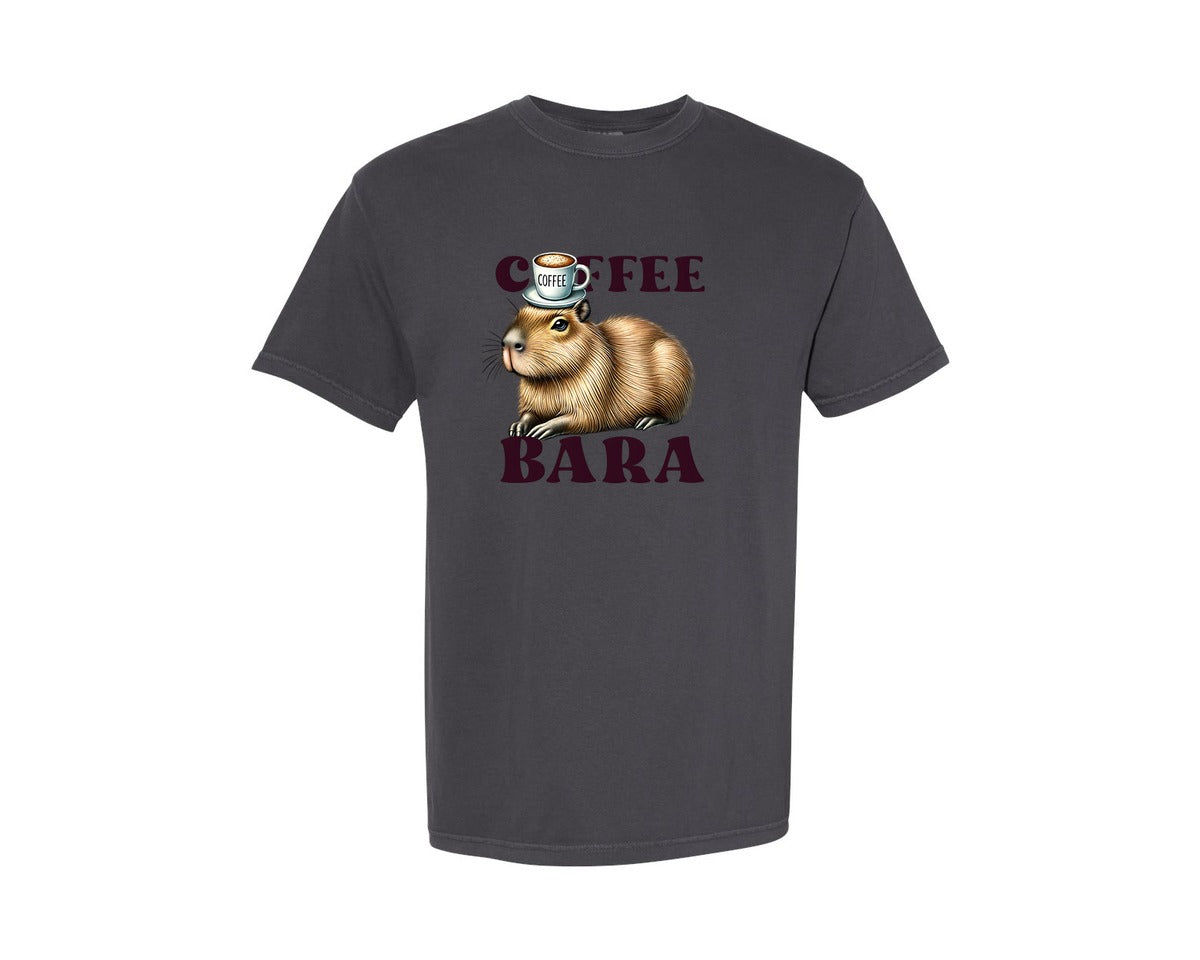brand:Comfort Colors|color:Graphite|Funny Capybara Quote Graphic T-Shirt