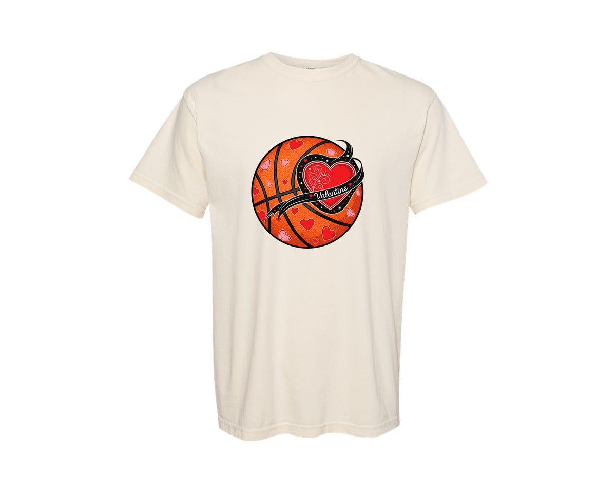 brand:Comfort Colors|color:Ivory|Basketball T Shirt Design 31 Graphic T-Shirt