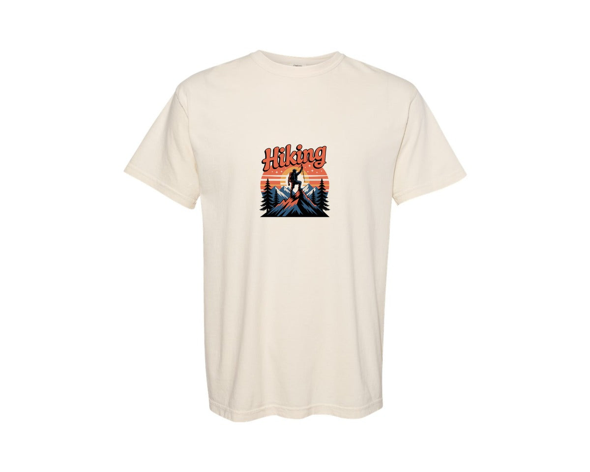 brand:Comfort Colors|color:Ivory|6 Wanderlust Hiking Collection Bundles Graphic T-Shirt