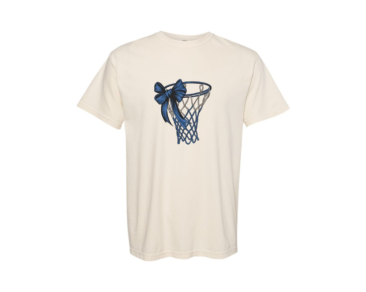 brand:Comfort Colors|color:Ivory|Basketball Basketball Game Day 7 Graphic T-Shirt
