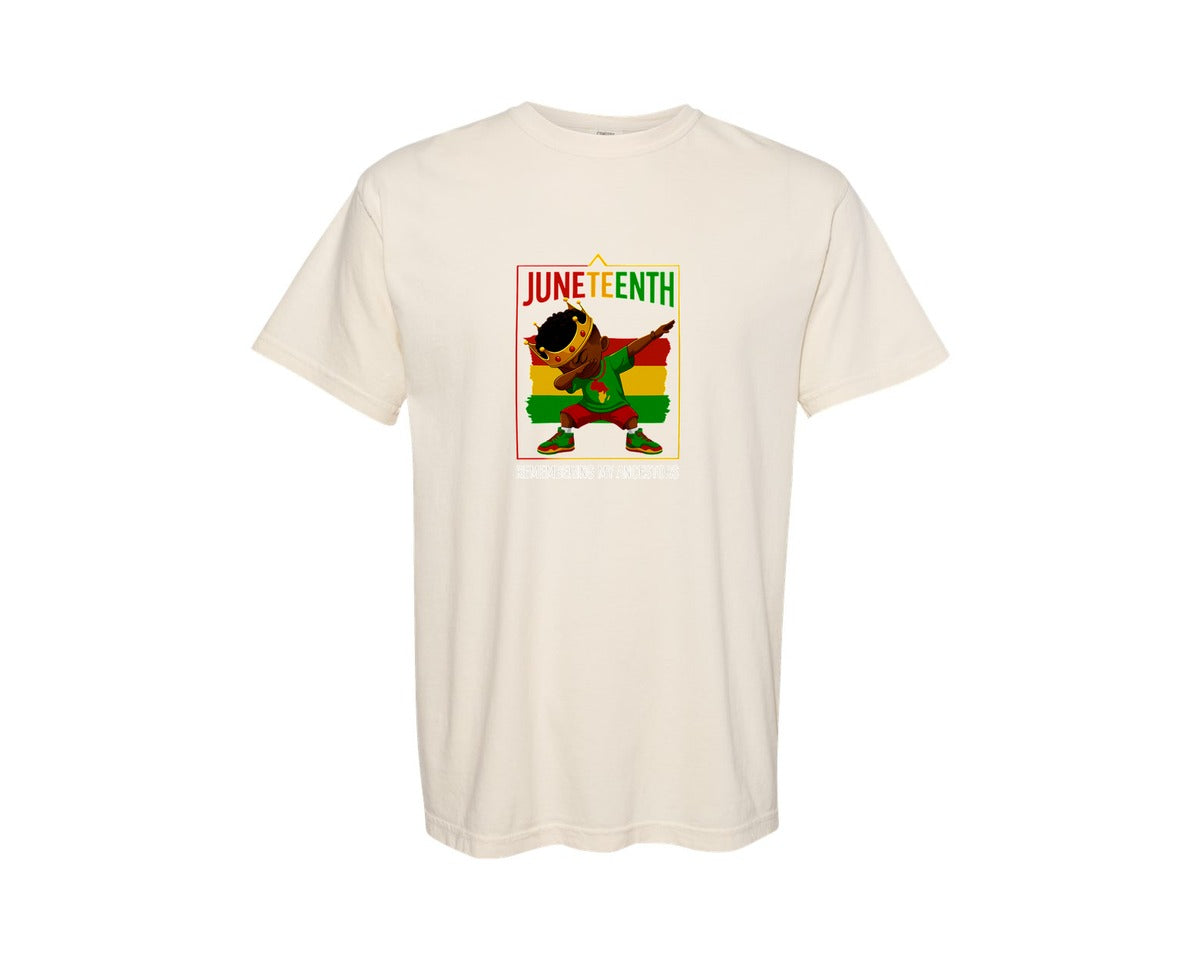 brand:Comfort Colors|color:Ivory|Juneteenth Remembering My Ancestors 9 Graphic T-Shirt