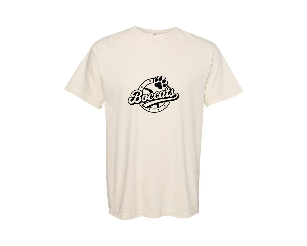 brand:Comfort Colors|color:Ivory|Bobcats Football Shirt Sports Team 14 Graphic T-Shirt
