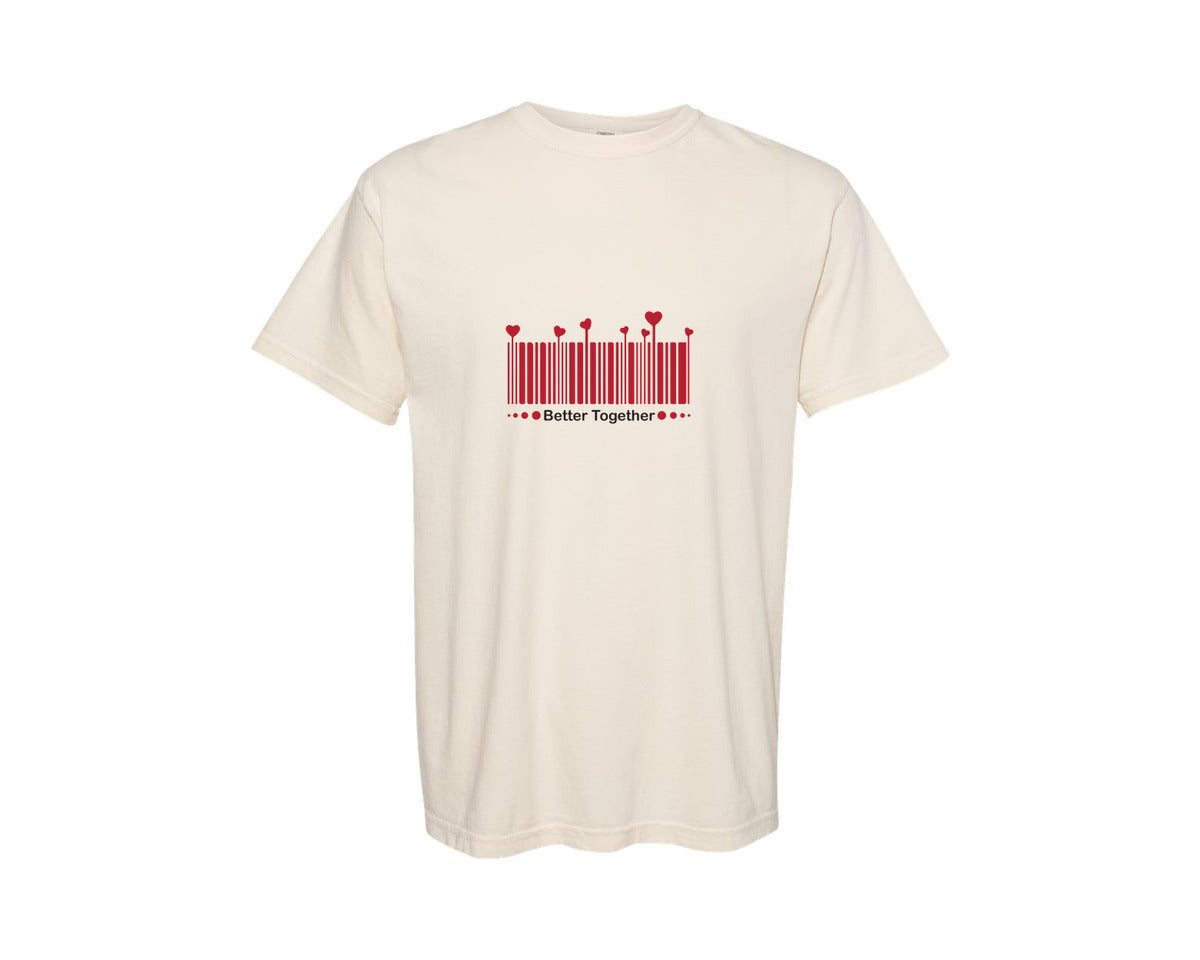 brand:Comfort Colors|color:Ivory|Valentines Day T Shirt Design 14 2 Graphic T-Shirt